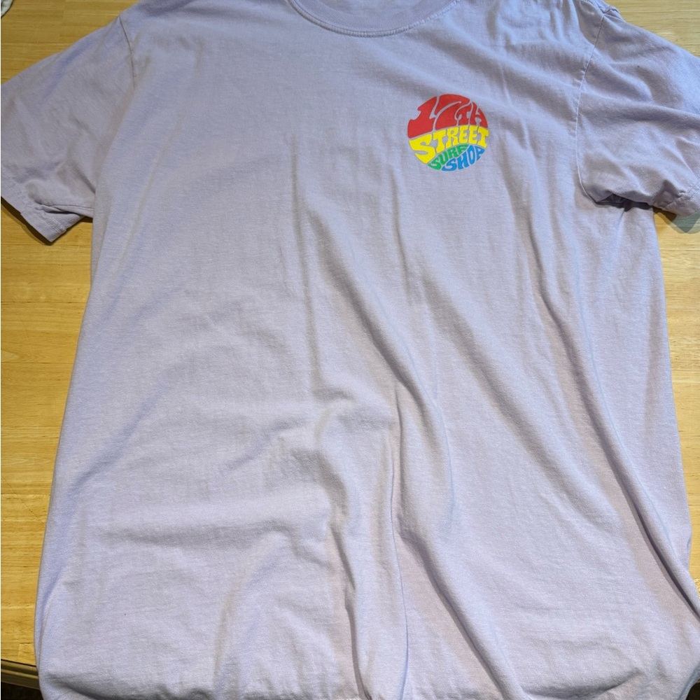 Lavender 17th Street Surf Shop Comfort Colors Tee